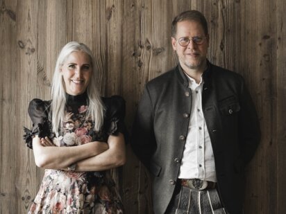Die Geschwister Elke Zimmermann und Gerold Mattersberger - Eigentümerfamlie Wellnesshotel Der Engel