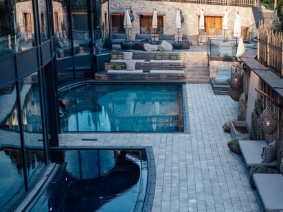 Spa-Terrasse Wellnesshotel Der Engel im Tannheimer Tal