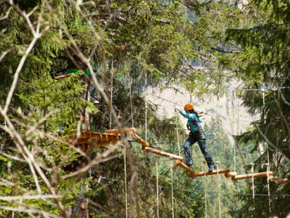 Kletterwald für Familien im Tannheimer Tal 