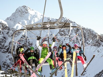 Kinderskikurs mit Skischule Club Alpin im Tannheimer Tal 