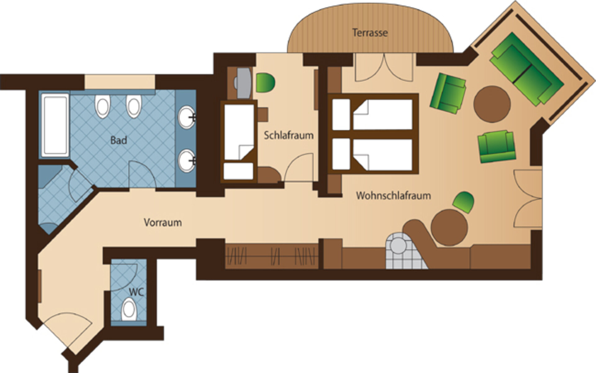 Familien Suite – Grundriss