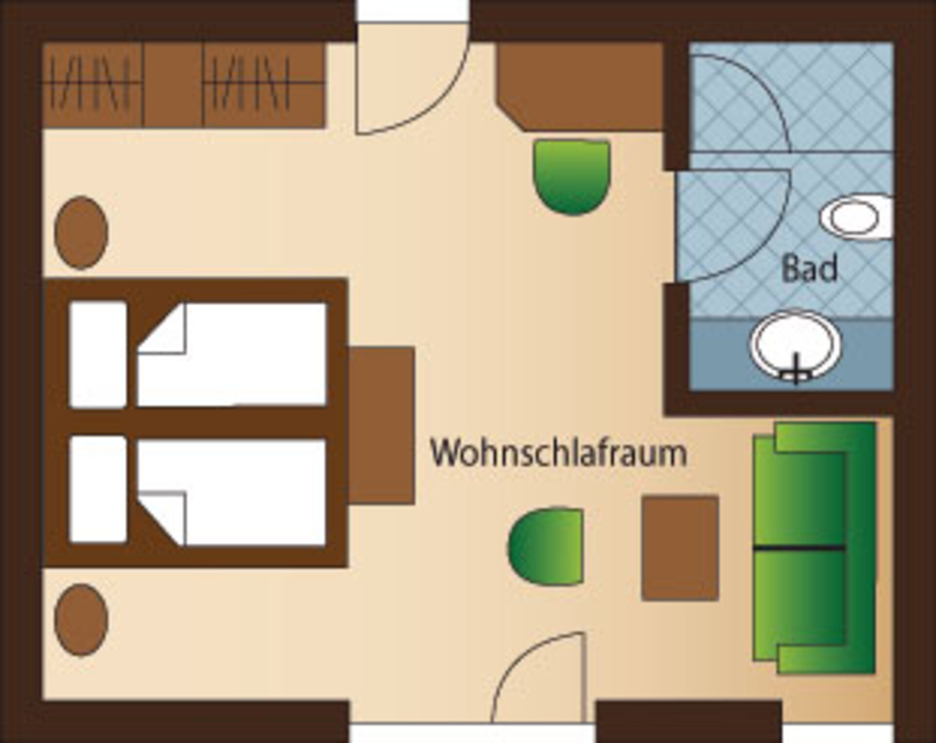 Four – Grundriss